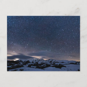 Postal Cielo nocturno rociado por estrellas, Crested Butt
