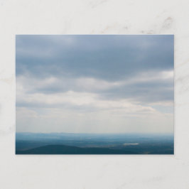 Postal Cielo nublado sobre las montañas de Ouachita, Okla