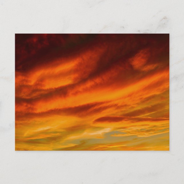 Postal Cielo pintado (Anverso)