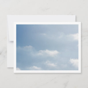 Postal Cielos azules con nubes 5957 Relajante Pacífico