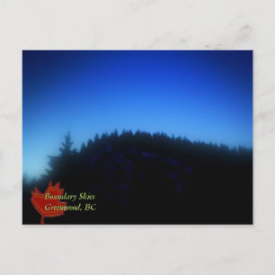 Postal Cielos fronterizos, Greenwood, BC