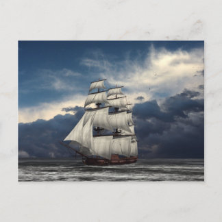 Postal Cielos nublados