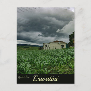 Postal Cielos tormentosos sobre Bhunya Eswantini