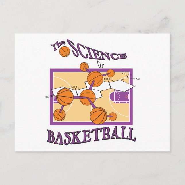 Postal ciencia del baloncesto (Anverso)