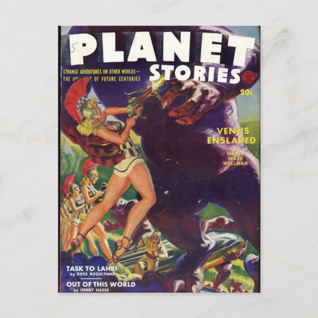 Postal Ciencia del planeta (Anverso)