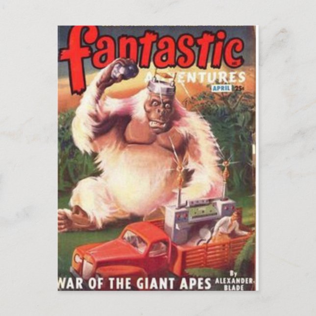 Postal Ciencia fantástica 6 (Anverso)