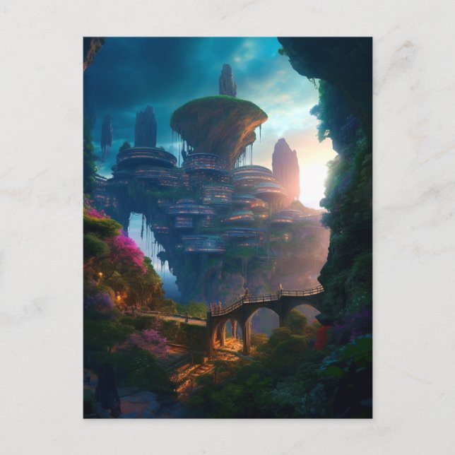 Postal Ciencia Ficción Ciencia Ficción (Anverso)