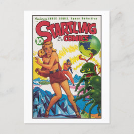 Postal Ciencia ficción de época, 1947