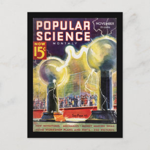 Postal Ciencia Popular Mensual, Noviembre de 1936_Pulp Ar