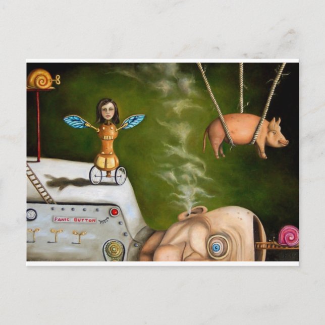 Postal ciencia rara (Anverso)