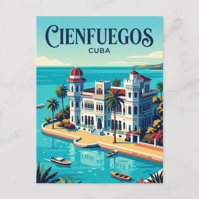 Postal Cienfuegos Cuba (Anverso)