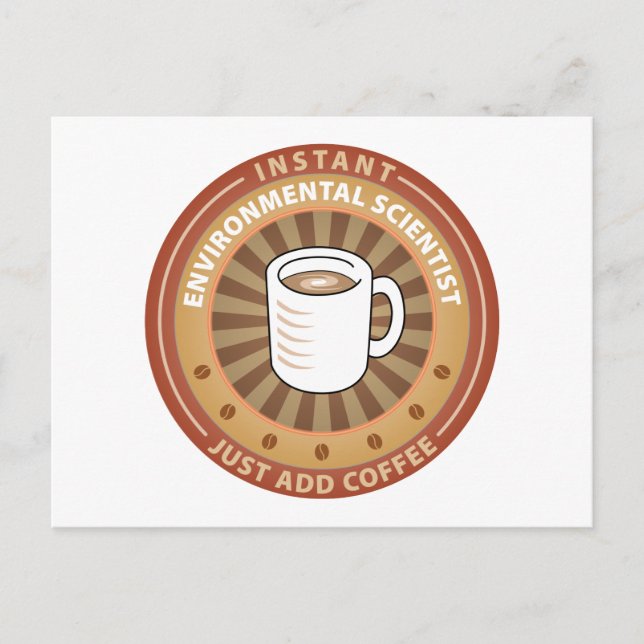 Postal Científico ambiental instantáneo (Anverso)