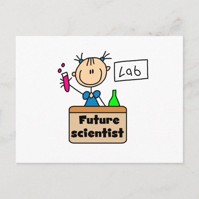 Postal Científico del Futuro (Anverso)