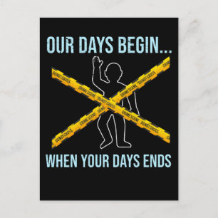 Postal Científicos de la Ciencia Forense Detectives