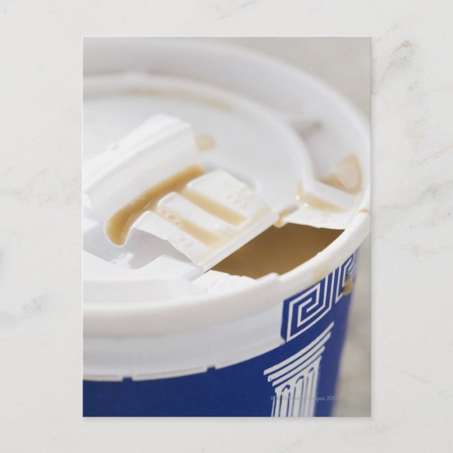 Postal Cierre de la toma de café (Anverso)