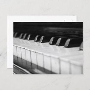 Postal Cierre de macro de piano