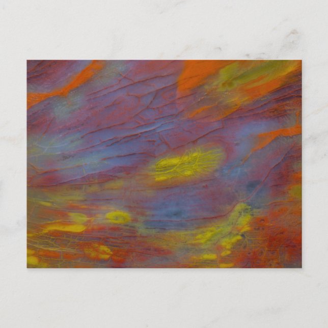 Postal Cierre de Madera Petrificada (Anverso)