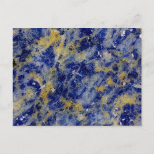 Postal Cierre de un Blue Sodalite