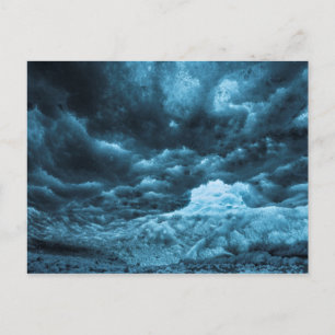 Postal Cierre del hielo azul, Islandia