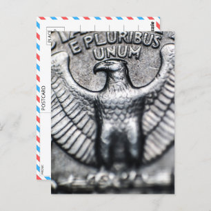Postal Cierre Majestic Eagle Emblem
