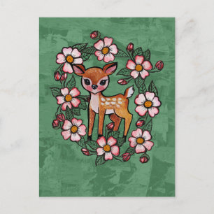 Postal Cierva Floral