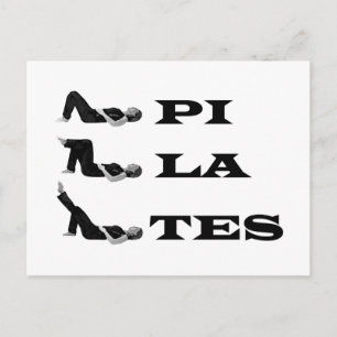 Postal ¡Cifras de pilates!