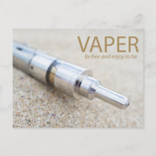 Postal Cig electrónico y vaporización