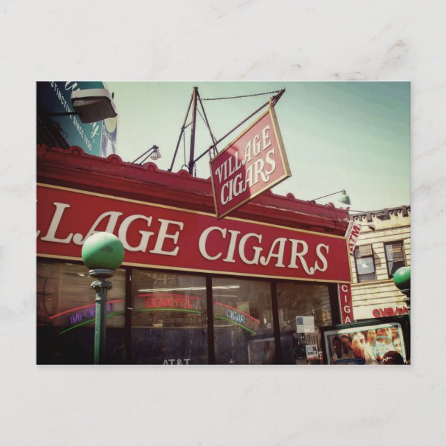 Postal Cigarros de aldea (Anverso)