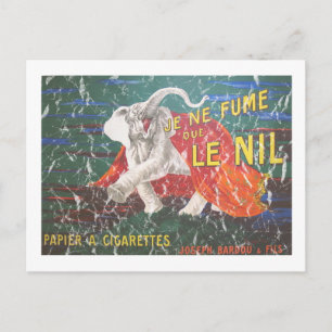 Postal Cigarros elefantes-1900 - angustiados