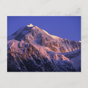 Postal Cima del pico Denali (Mt. McKinley) en