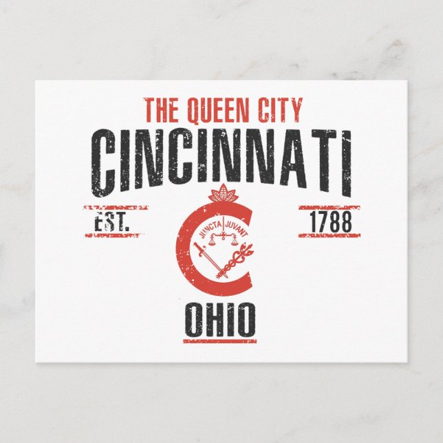 Postal Cincinnati (Anverso)