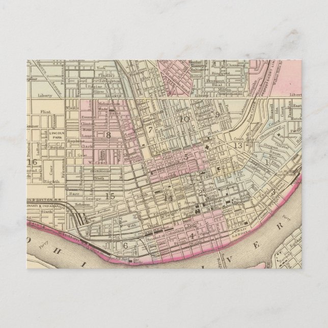 Postal Cincinnati 2 (Anverso)