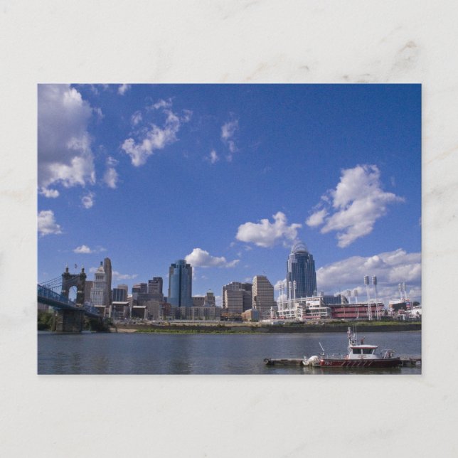 Postal Cincinnati Cityscape (Anverso)