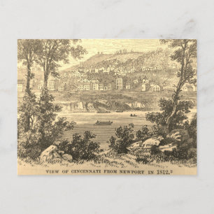 Postal Cincinnati en 1812