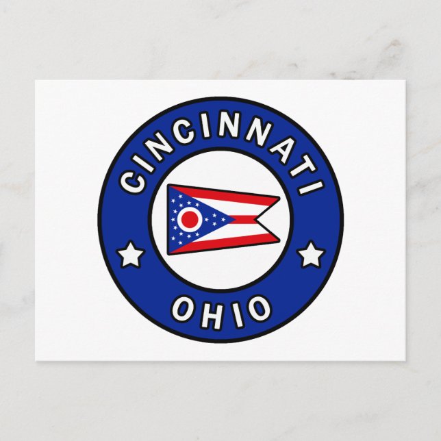 Postal Cincinnati Ohio (Anverso)