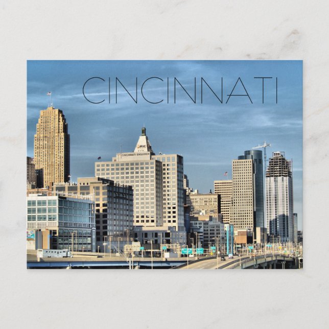 Postal CINCINNATI Ohio (Anverso)