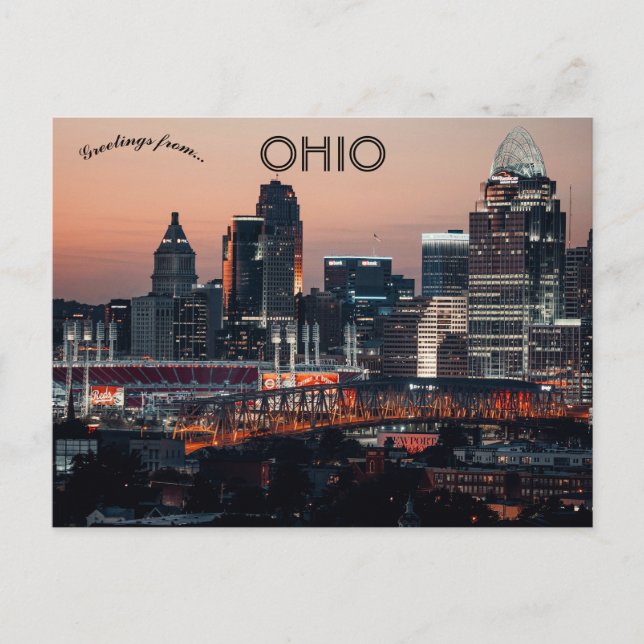 Postal Cincinnati Ohio (Anverso)