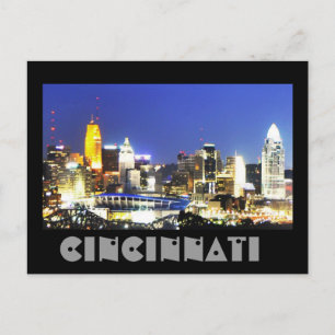 Postal Cincinnati, Ohio, la Ciudad Reina.