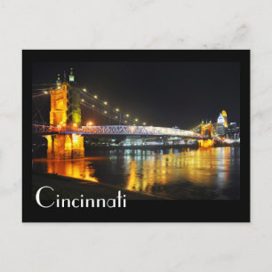 Postal Cincinnati, Ohio, la Ciudad Reina.