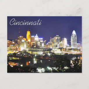 Postal Cincinnati, Ohio, la Ciudad Reina.