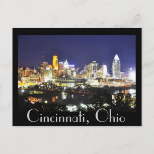 Postal Cincinnati, Ohio, la Ciudad Reina.