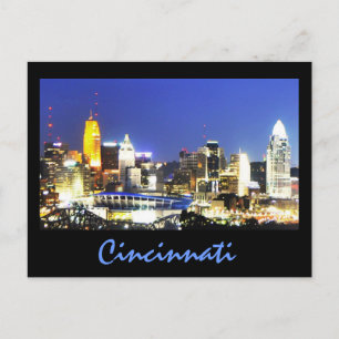 Postal Cincinnati, Ohio, la Ciudad Reina.