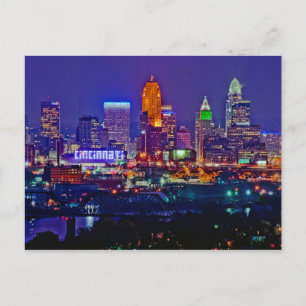 Postal Cincinnati, Ohio, La Ciudad Reina
