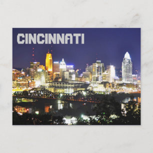 Postal Cincinnati, Ohio, la Ciudad Reina.