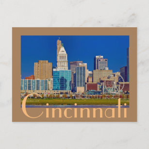 Postal Cincinnati, Ohio, La Ciudad Reina