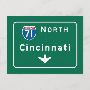 Postal Cincinnati, Rótulo de OH Road