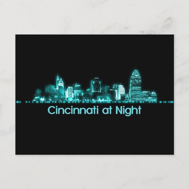 Postal Cincinnati Skyline (Anverso)
