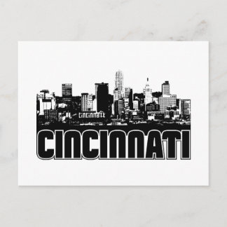 Postal Cincinnati Skyline