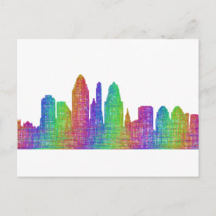 Postal Cincinnati skyline