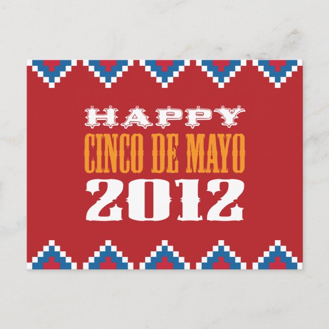 Postal Cinco de Mayo (Anverso)